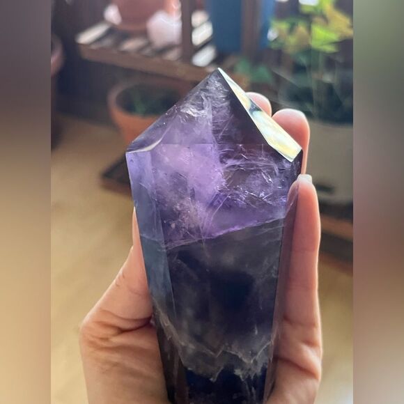 High quality dream, amethyst, tower wand phantom, 267G 4.5” - Picture 7 of 16